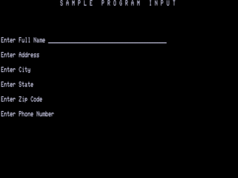 Screen shot
